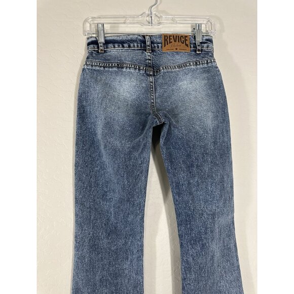 Revive Denim Flare Saddleback Jeans Size 23 New With Tags - Picture 5 of 10